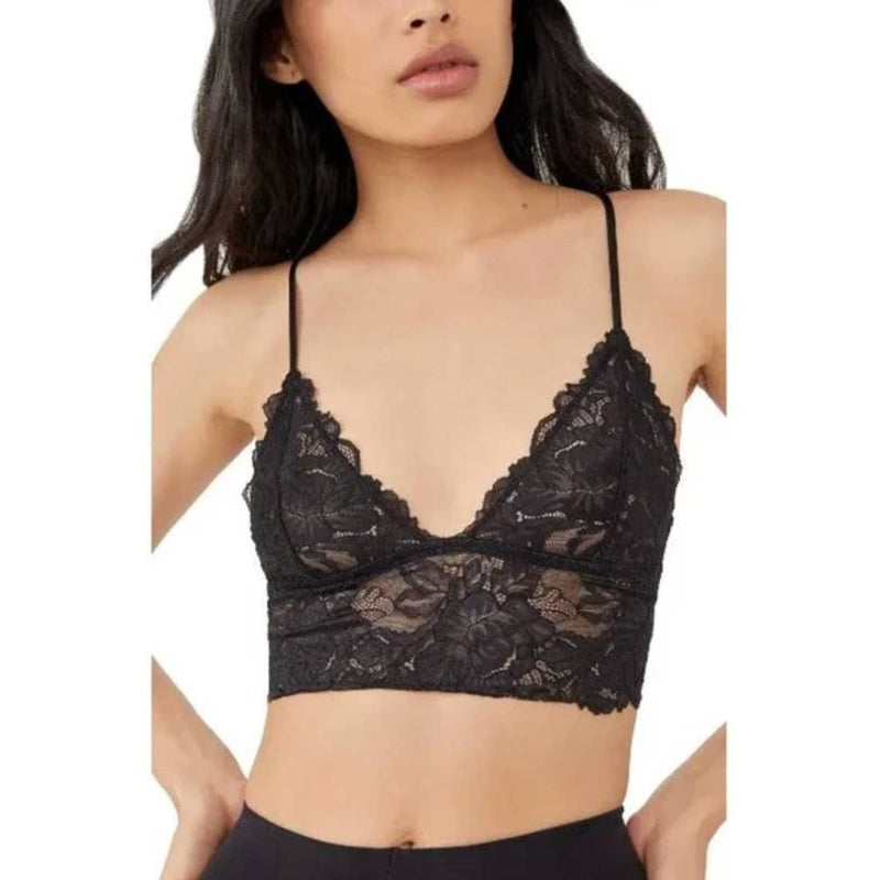 Free People Intimately NWT Everyday Lace Longline Bralette 2 Set OB1620270