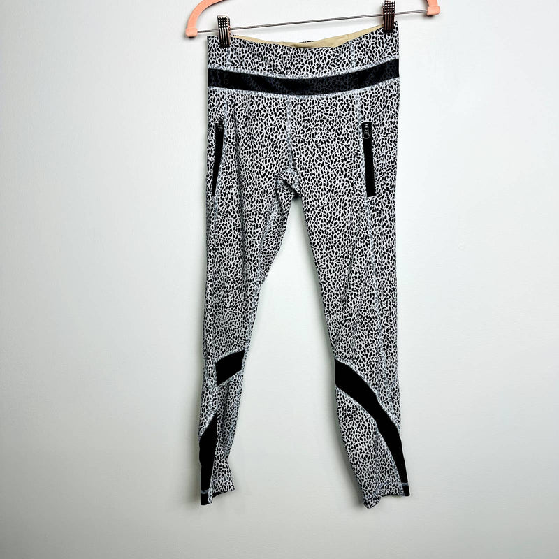 Lululemon Inspire Tight II Mesh Miss Mosaic Cropped Leggings Multi Size 4