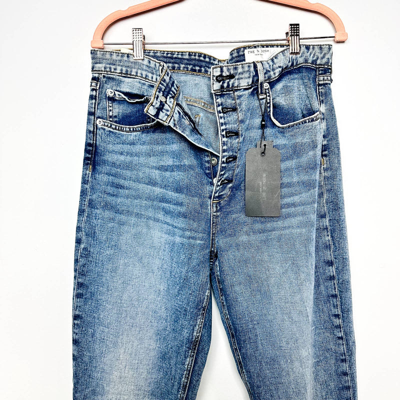rag & bone NWT Nina High-Rise Button Fly Skinny Fit Denim Jeans Farrow Size 32