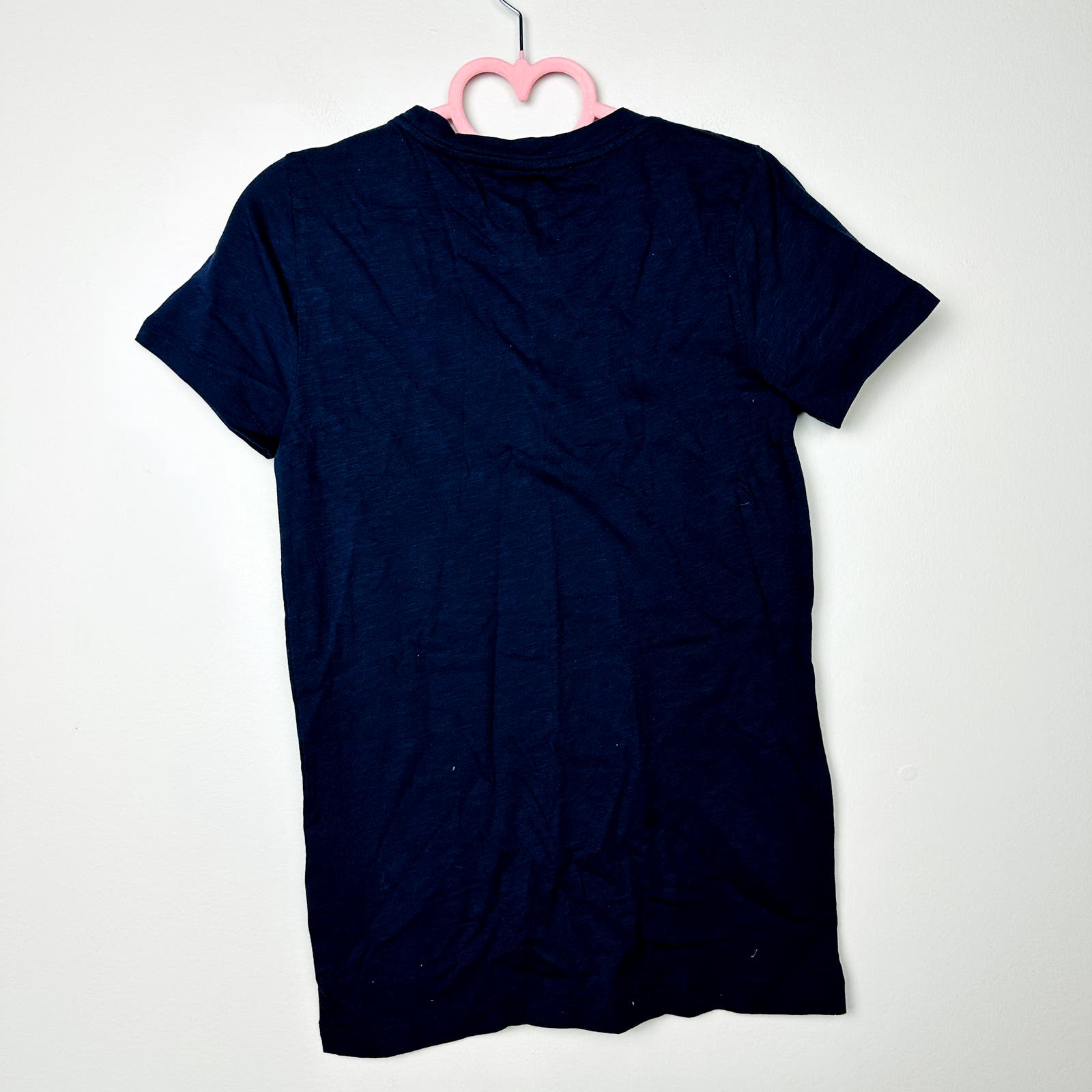 J. Crew Factory NWT Navy Vintage Slub Cotton Crewneck Tee Size XS