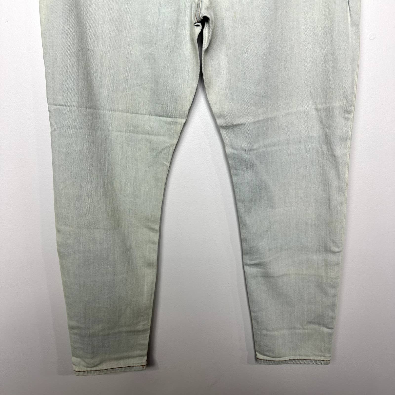 rag & bone NWT Nina Ripped High Waist Ankle Skinny Jeans Lake District Size 32