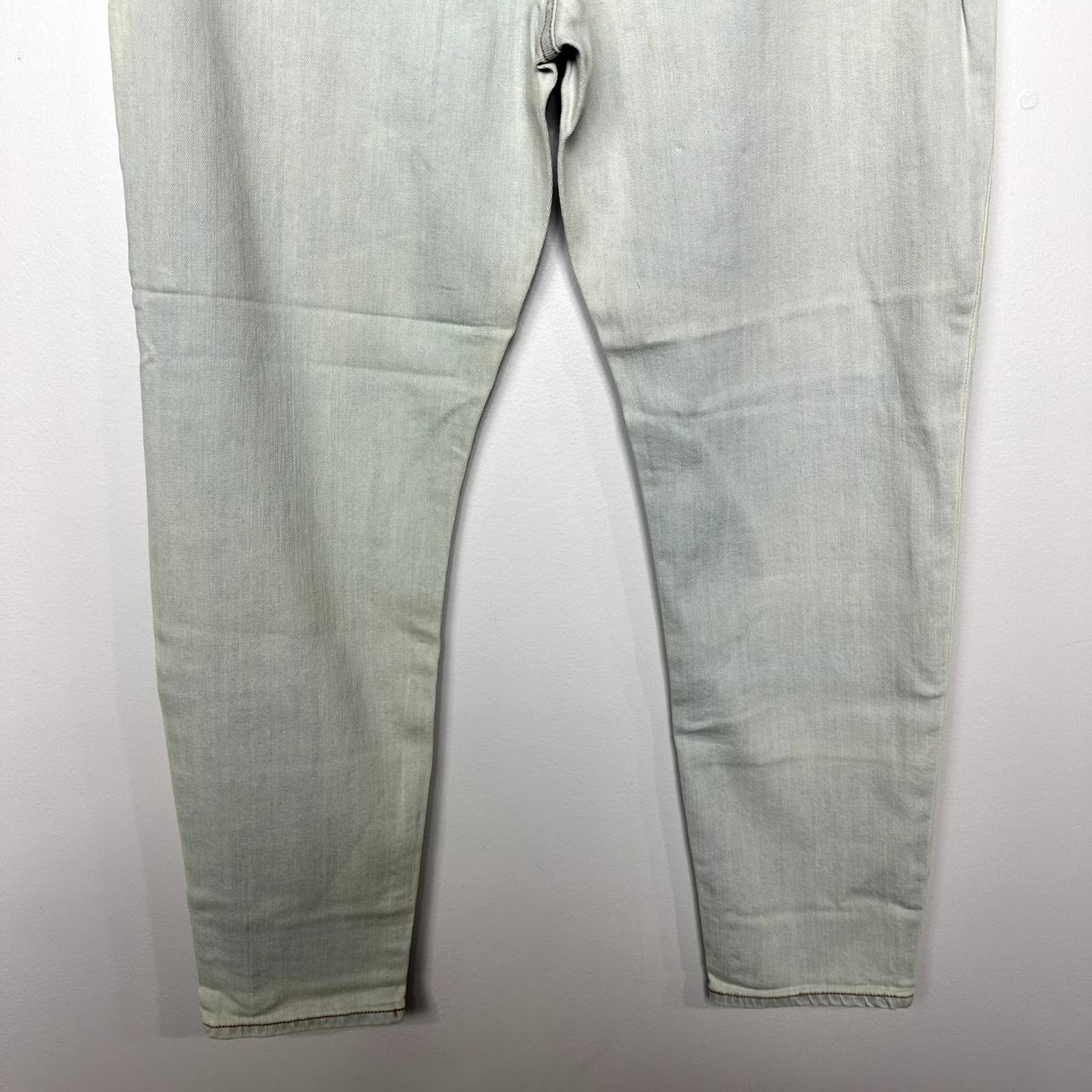 rag & bone NWT Nina Ripped High Waist Ankle Skinny Jeans Lake District Size 32