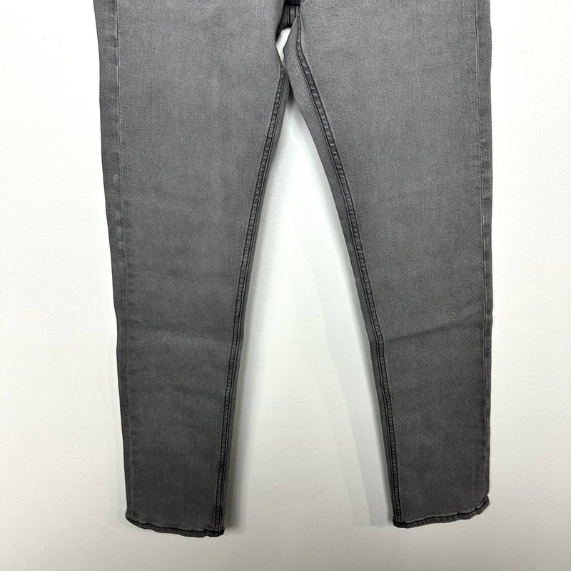 rag & bone NWT Fit 2 Slim Classic Button Fly Stretch Denim Skinny Jeans Greyson