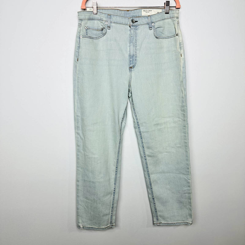 rag & bone NWT Nina High-Rise Cigarette Slim Fit Denim Jeans Clean Edgeview 32