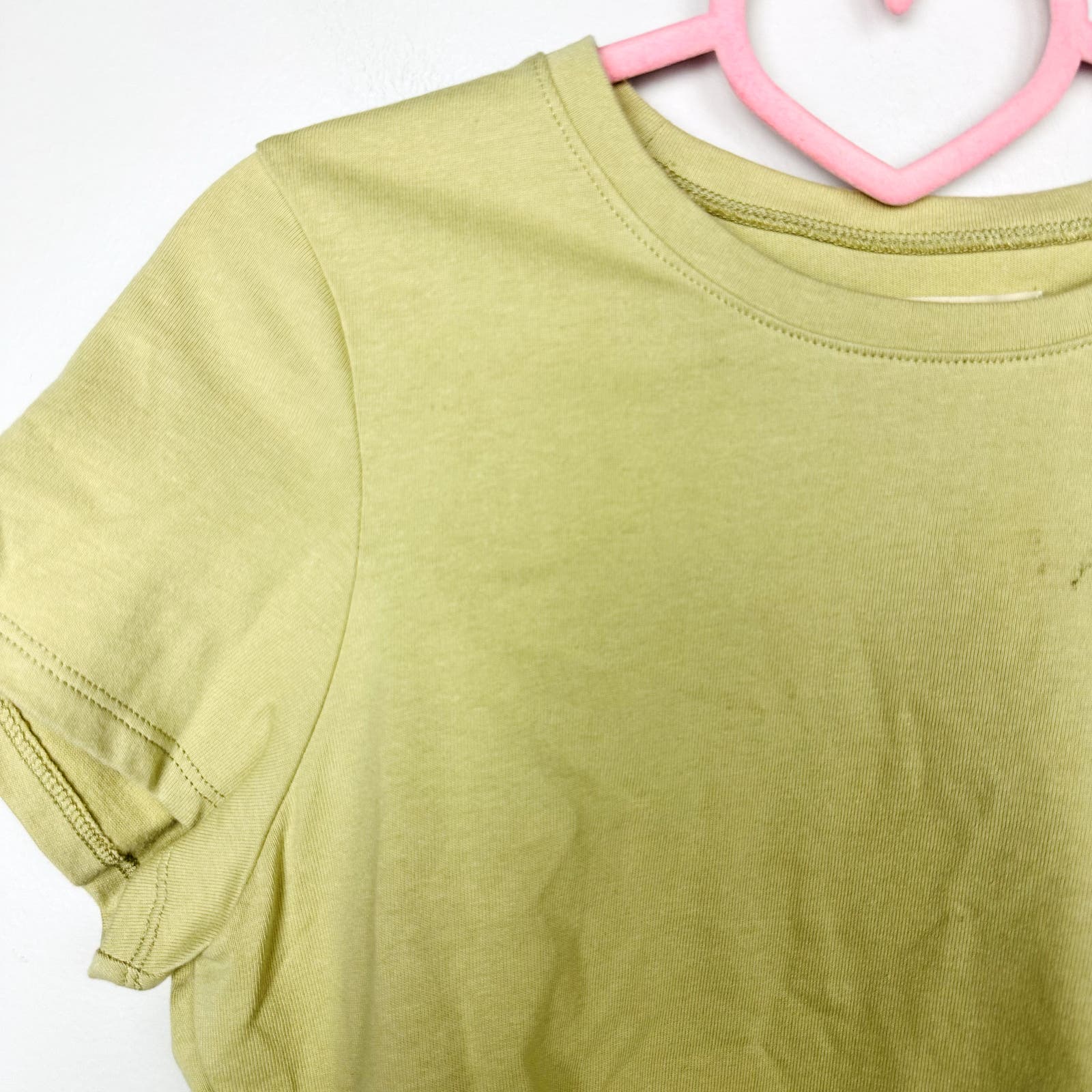 Madewell NWT Pale Lichen Heavyweight Jersey Crewneck Tee Small
