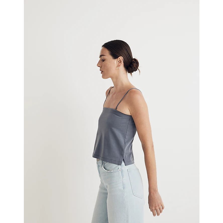 Madewell NWT Wet Sand Spaghetti-Strap Tube Tank Top Size XS