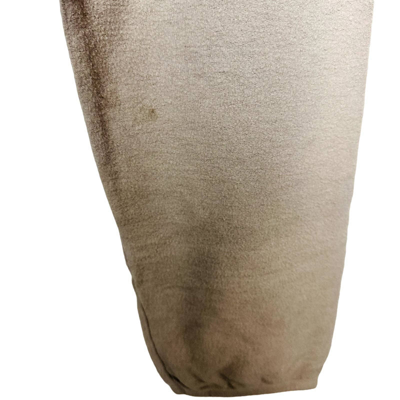 Monrow NWT Reversed Elastic Waist Drawstring Vintage Sweatpants Acorn Size Large