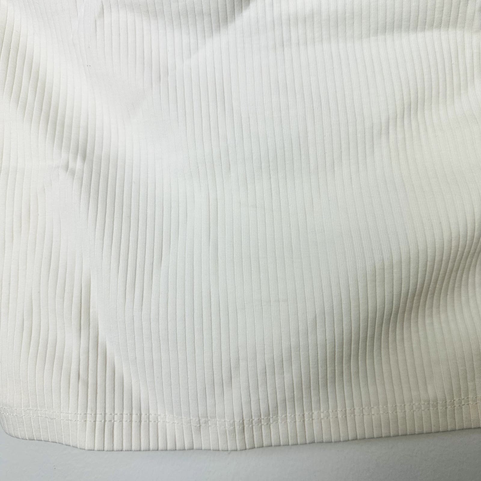 Madewell NWT White Crop Tube Top in Sleekhold Size XL