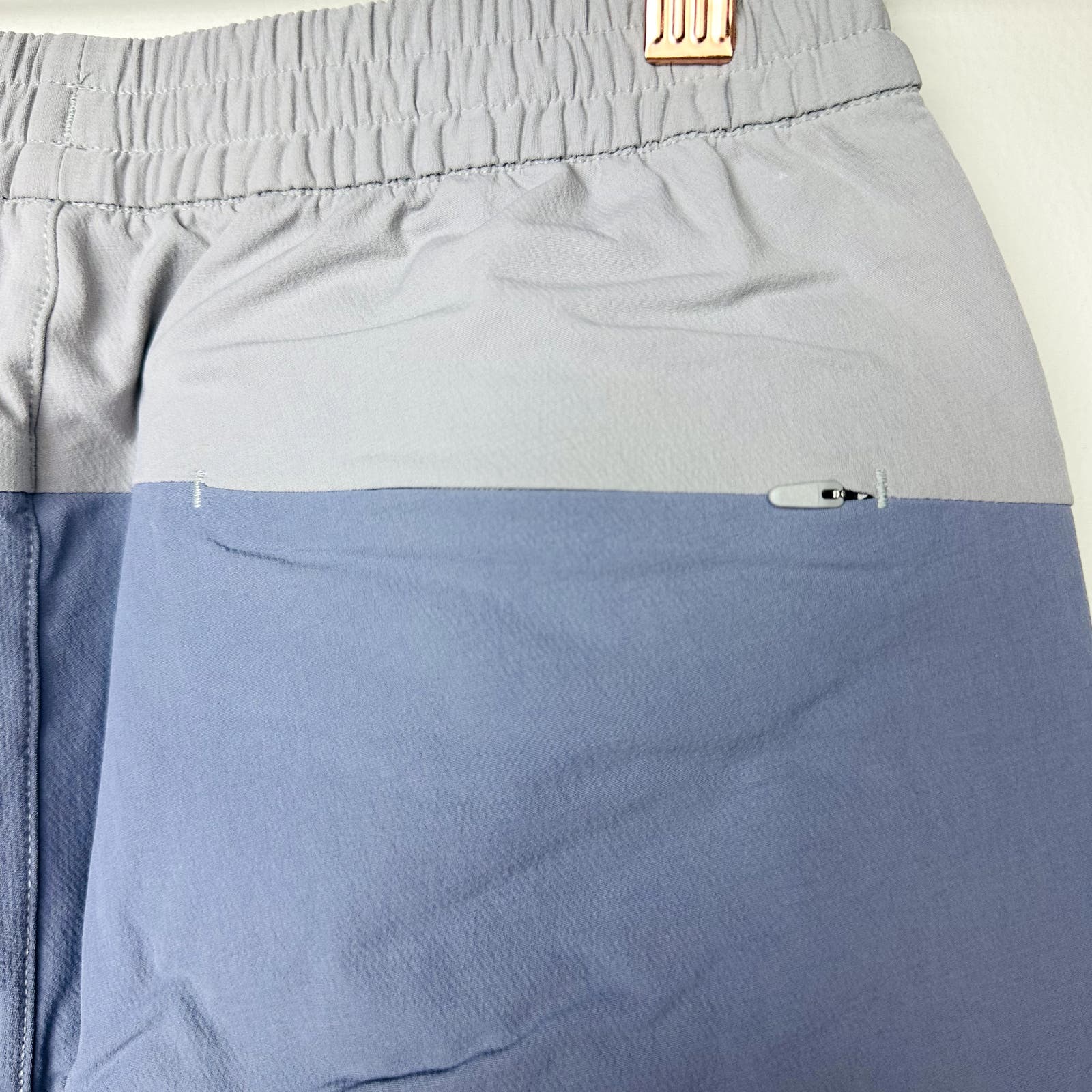 Outdoor Voices NWT Blue Purple RecTrek 7” Colorblock Short Size 2XS