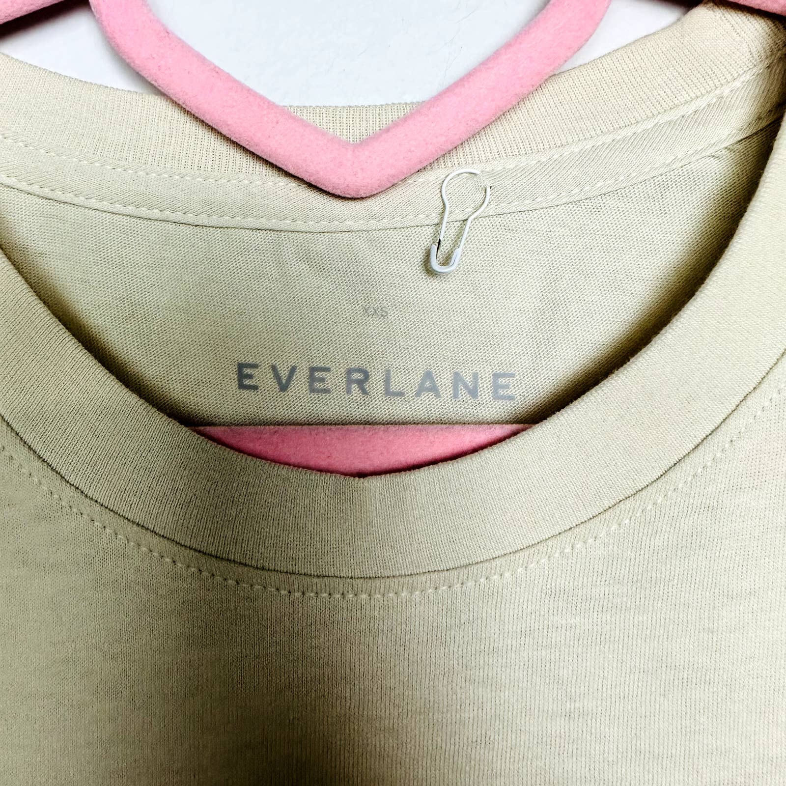 Everlane NWOT Crew Neck Short Sleeve Cotton Boxy Tees T-Shirt Size XXS