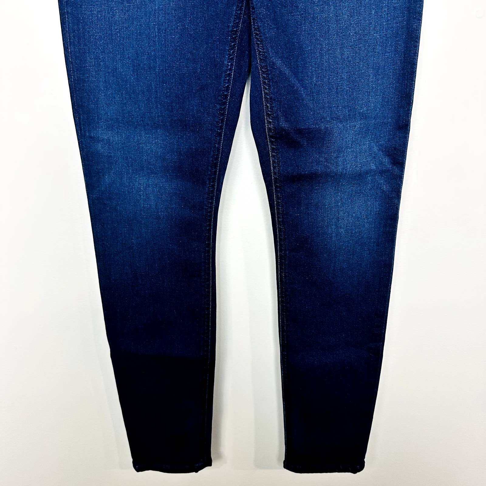 rag & bone NWT Nina High Rise Classic Ankle Slim Skinny Denim Jeans Viola Sz 28