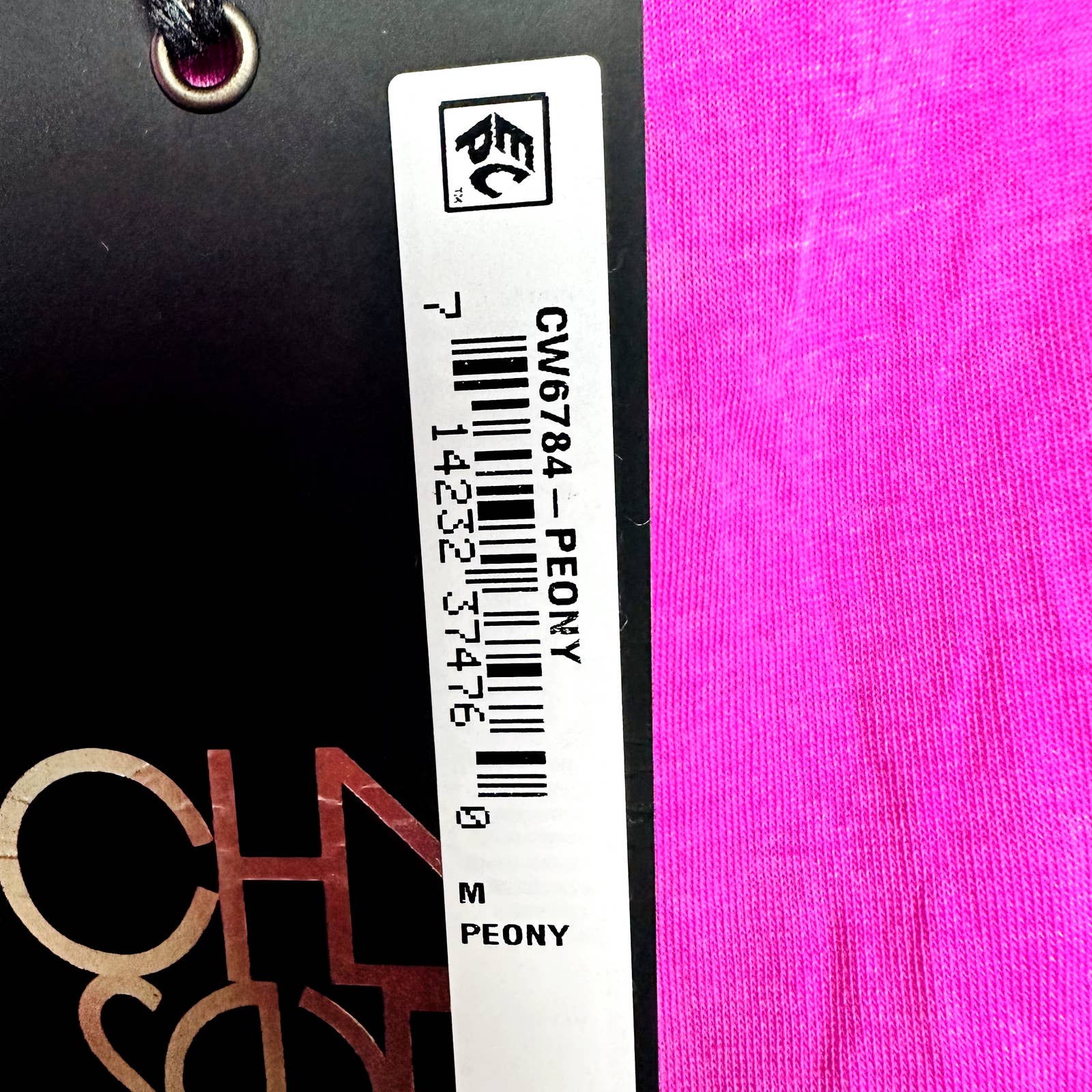 Chaser NWT Deconstructed Double Cold Shoulder Cutout Tunic Top Peony Size Medium