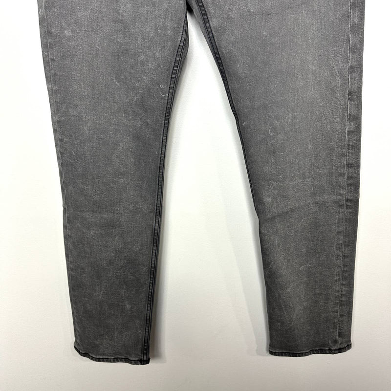 rag & bone NWT Mid-Rise Stretch Classic Slim Straight Denim Jeans Gray Size 38