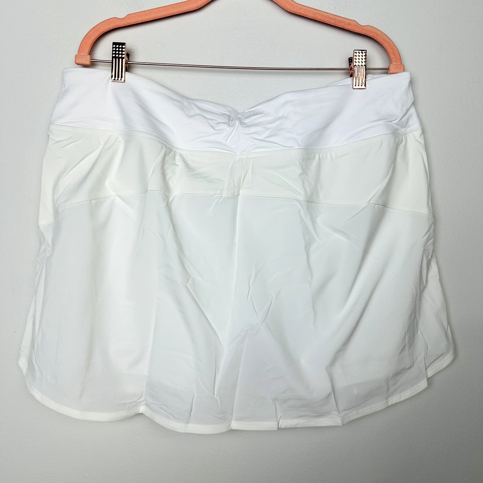 Outdoor Voices NWT White Hudson 4" Skort Size 3XL