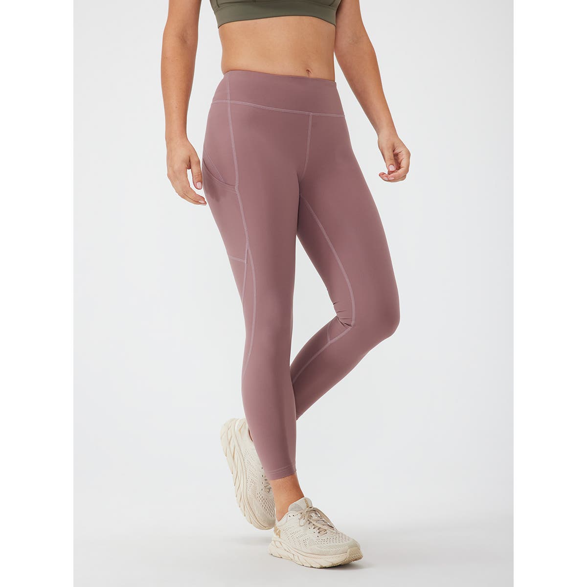 Outdoor Voices NWT Deep Taupe SuperForm™ 7/8 Legging Size Small