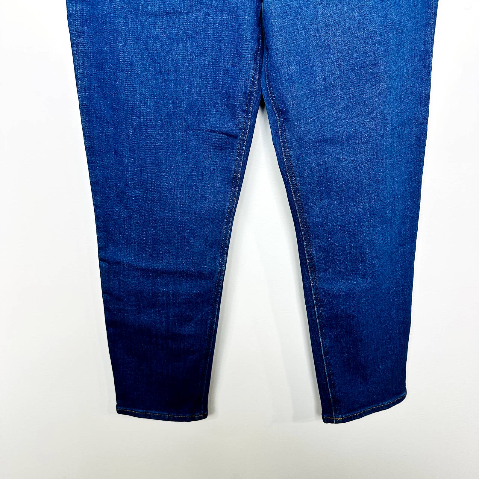 rag & bone NWT Nina High-Rise Ankle Cigarette Cropped Denim Jeans Indigo Size 32