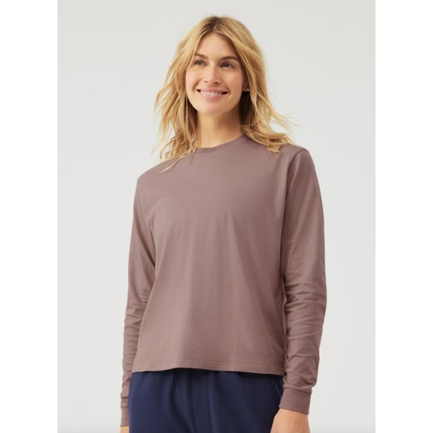 Outdoor Voices NWT Everyday Longsleeve Top Truffle Size XXS